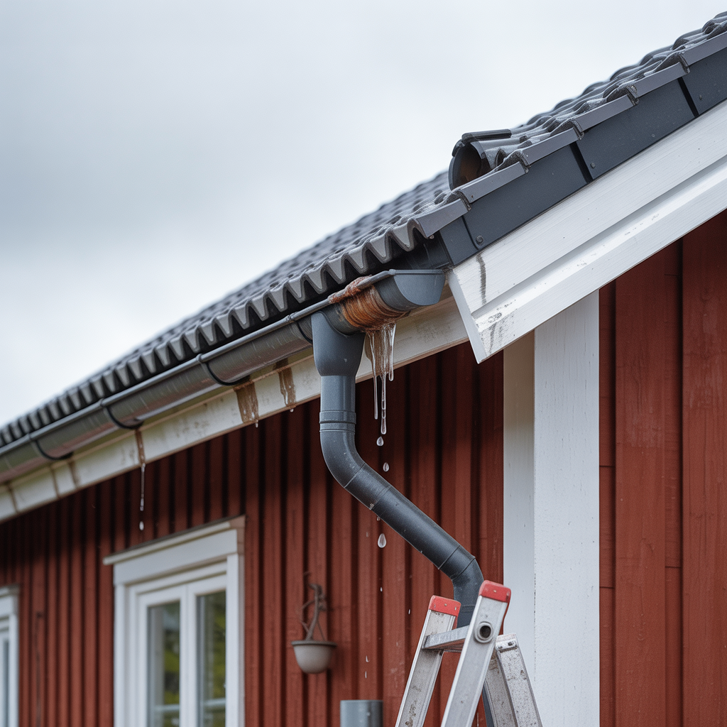 lackage vid takfot felsokning och atgarder for villaagare