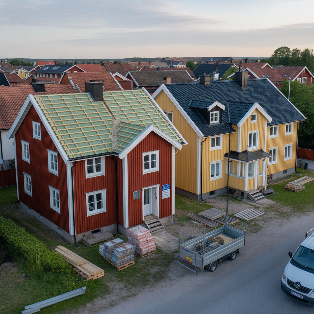 offerter for takbyte jamforelse av innehall och dolda kostna