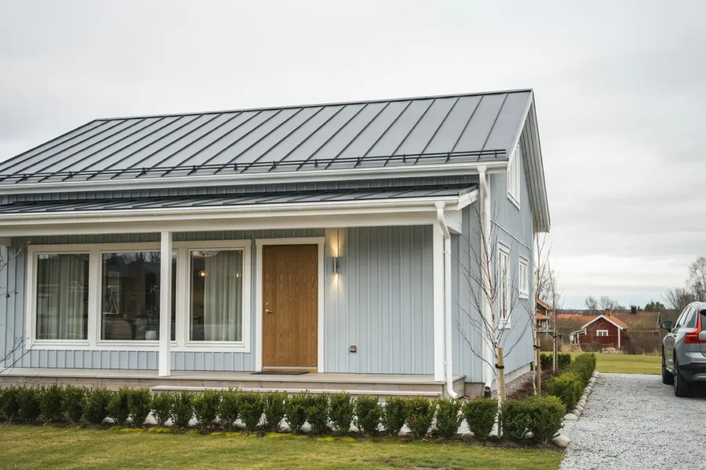 template genomf rd p enplansvilla i hus kristianstad